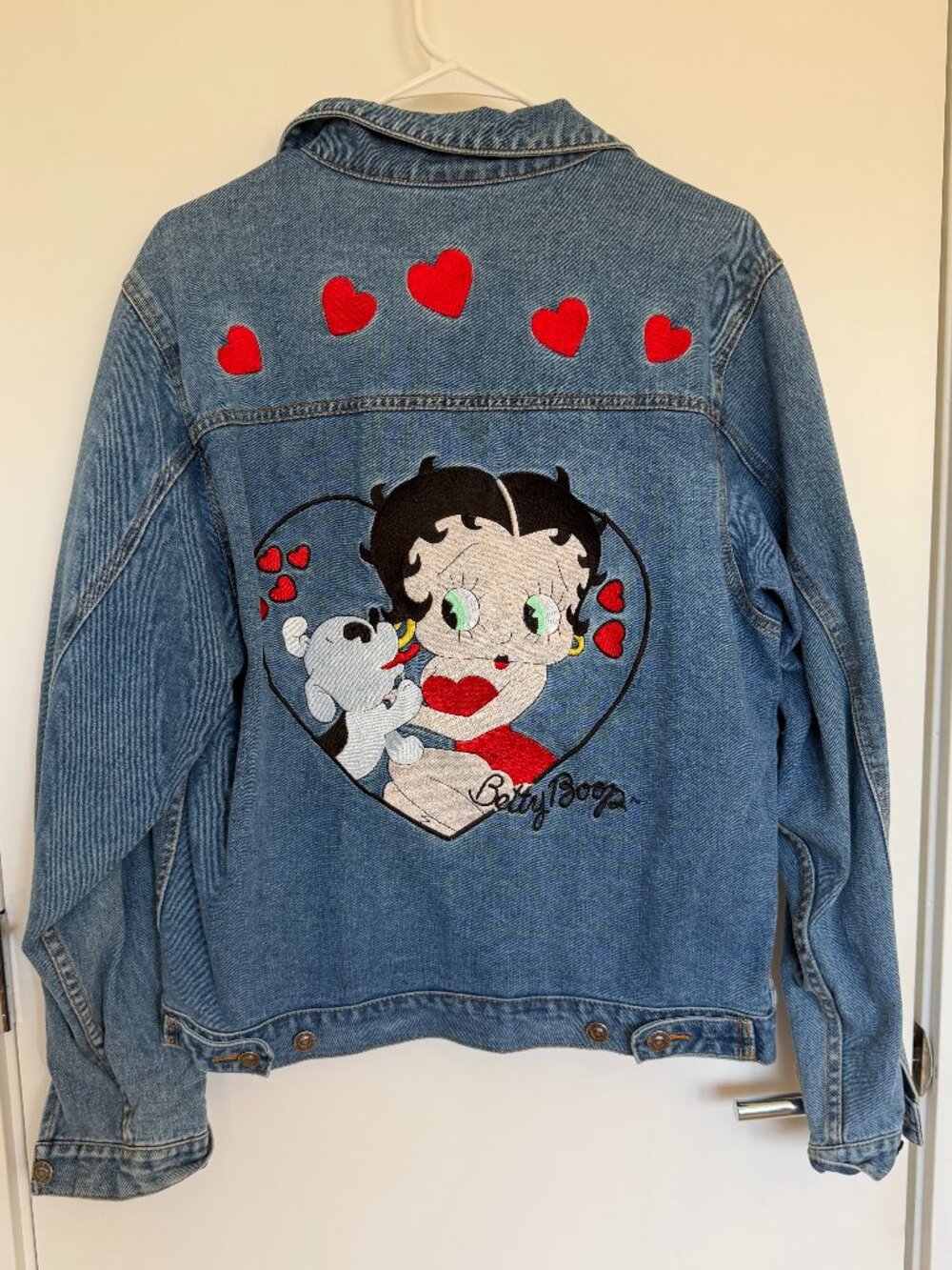 Unique Betty Boop Denim Jacket